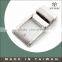 Stainless Steel Silver Adjustable White Gold Quick Release Belt Buckle