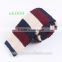 2016 fashionable blue and white strip knitted ties for men