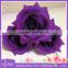 Beautiful Purple Rose Head for Wall Decoration