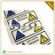 High Quality Chemical Dangerous Goods Self Adhesive Warning Label Sticker
