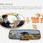 Android rear view mirror support wifi /3g/bluetooth/gps navigator/dvr/back up camera