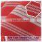 polyester full dull spandex pique stripe fabric with anti-bacterial
