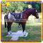 KANO6157 Artificial Realistic Fiberglass Life Size Horse Statue For Sale