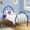 Popular White Color Metal Frame Bed for Children's