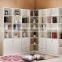 MDF/PB Wood Bookcase Sets Combined With Single Ones