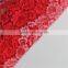 Multi-color Dubai French Cord Lace Cotton/Nylon Blend Fabric for Textile Garment Accesories