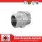 Galvanized iron NPT Thread 4" male to 1" female coupling