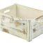 wash white wooden crates,wash white wood crate,antique white wooden crates