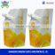 Custom stand up spout bag for fruit juice packaging bag