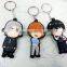 2016 new style rubber KeyChain, Silicone Charms-assorted colors