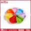 2015 festival use flower shape colorful sections empty melamine cheap unique candy boxes