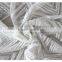Latest white sequin mesh fabric, wholesale sequin polyester mesh fabric
