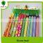  top selling broom with PVC coated wooden brooms stick handles