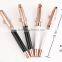 Custom premium luxury metal ball pen brand printed logo on barrel