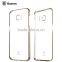 2016 Newest Baseus electro-plated case ultra thin transparent and Clear Plating PC Back Cover Case For Samsung Galaxy S7