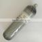 China 3L compound cylinder with aluminum alloy liner / diving cylinder with valve