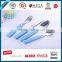 4-piece Plastic Handle Cutlery Set with Various Color