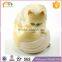 Factory Custom made best home decoration gift polyresin resin ceramic cat figurines