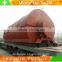 low consumpation pyrolysis plant for recycling machine waste tire /rubber/plastic no air pollution
