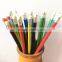 HB wooden pencils, 7 inch black lead pencil with eraser