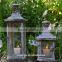 Distressed metal lantern decorate lantern candle lantern