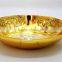 Wedding gift item brass gold and silver plated bowl for return gift