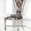 B353 modern furniture peacock feature pattern cheap armless chair