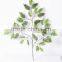 SJ071206 Landscaping decorative outdoor silk tree leave with UV protection