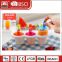 Wholesale BPA free Popular Top Amazon Seller Reusable Ice cream Plastic Popsicle Mold with stick