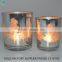 Elecplated wholesale mercury glass candle holder wedding decoration