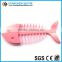 Fish shaped magnetic soap holder, eco-friendly silicone soap keeper for bathroom