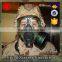A1 B1 E1 class canister Natural Rubber Gas mask for riot helmet