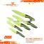 A3418 New design Hot Sale High Quality 5pcs Stainless Steel Knife Set with Non-stick Coating