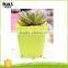 Wholesale colorful cheap mini plastic flower pots