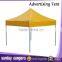 Outdoor advertising square steel tube folding tent for wholesale