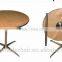 high quality small round folding table cocktail table for sale