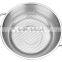 Customized Coluor 6pcs in a Set Stainless Steel 201 Vegetable Colander
