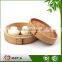 high-quality eco-friendly round bamboo food steamer