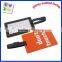 Custom Rubber Luggage Tag , Suitcase Luggage Tags ID Address Holder