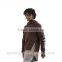 Wholesale custom print mens fashion pullover side zip hoodie