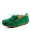fashion boys leather casual shoes high quality for children, kids baby peas shoes sample from china factory