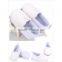 Wholesaler Shoes Stock for New Born Baby Sequines Yellow Pink Easy Wear Child Shoe