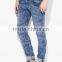 Man Blue Washed Mid Rise Skinny Fit Denim Jeans Mens Blank Denim Jeans