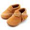 Top Selling Leather Baby Shoes of Baby Moccasins Mix Colors Mix Sizes
