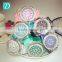 6 Colors Luminous Hand Rhinestone Silicone Strap Watch Lover's Watch