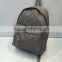2017 hot sales wholesales custom grey waterproof nylon backpack