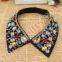 luxury rhinestone false collar handmade beaded neckline