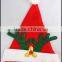 Cheap promotional custom christmas hats for christmas decoration