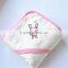 2016 China Factory Price Good Quality 100% Bamboo Baby Hooded Bath Towel Blanket