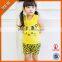 Wholesale kids sets children's printed clothing , casual children clothing 2016